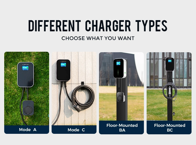 Fast EV Charger Level 2 Charging Station Wallbox 22kw