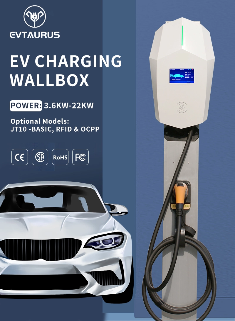 Manufacturer Home EV Charger Stations Level 2 3 Phase AC 22kw EV Charger