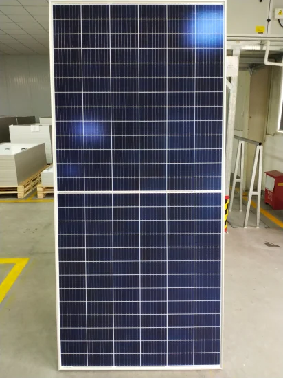 Panel solar de nueva tecnología 430W Medio corte Bi-Facial Sistema solar de energía de alta calidad Producto de panel solar de hoja de techo de suelo eléctrico