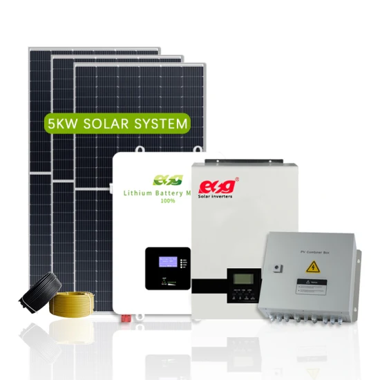 5kw 10kw 30kw Paneles Solares Batería de iones de litio LiFePO4 Productos de energía solar